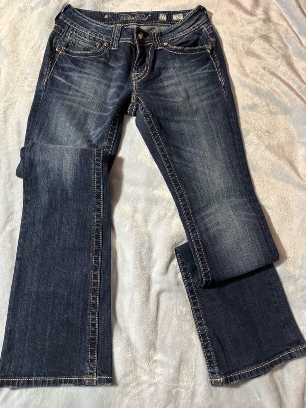 Miss Me Dark Blue Boot Cut Jeans